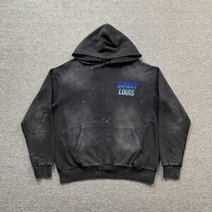 Saint Louis Men's black Hoodie